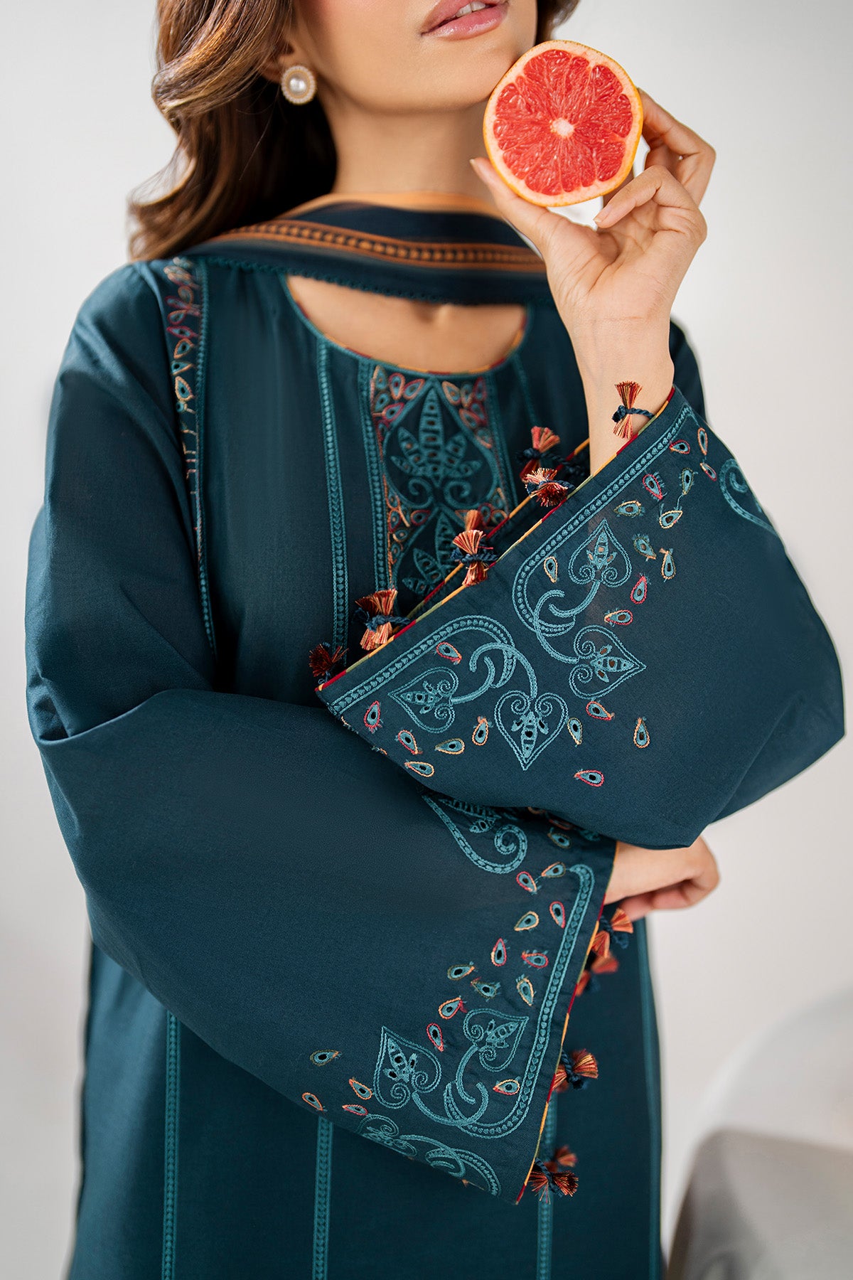 EMBROIDERED LAWN RTW-1299