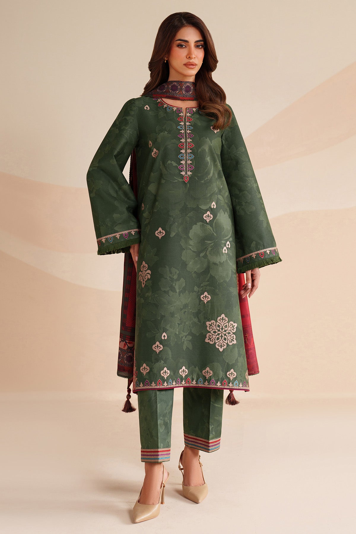 EMBROIDERED PREMIUM VISCOSE UW-0236