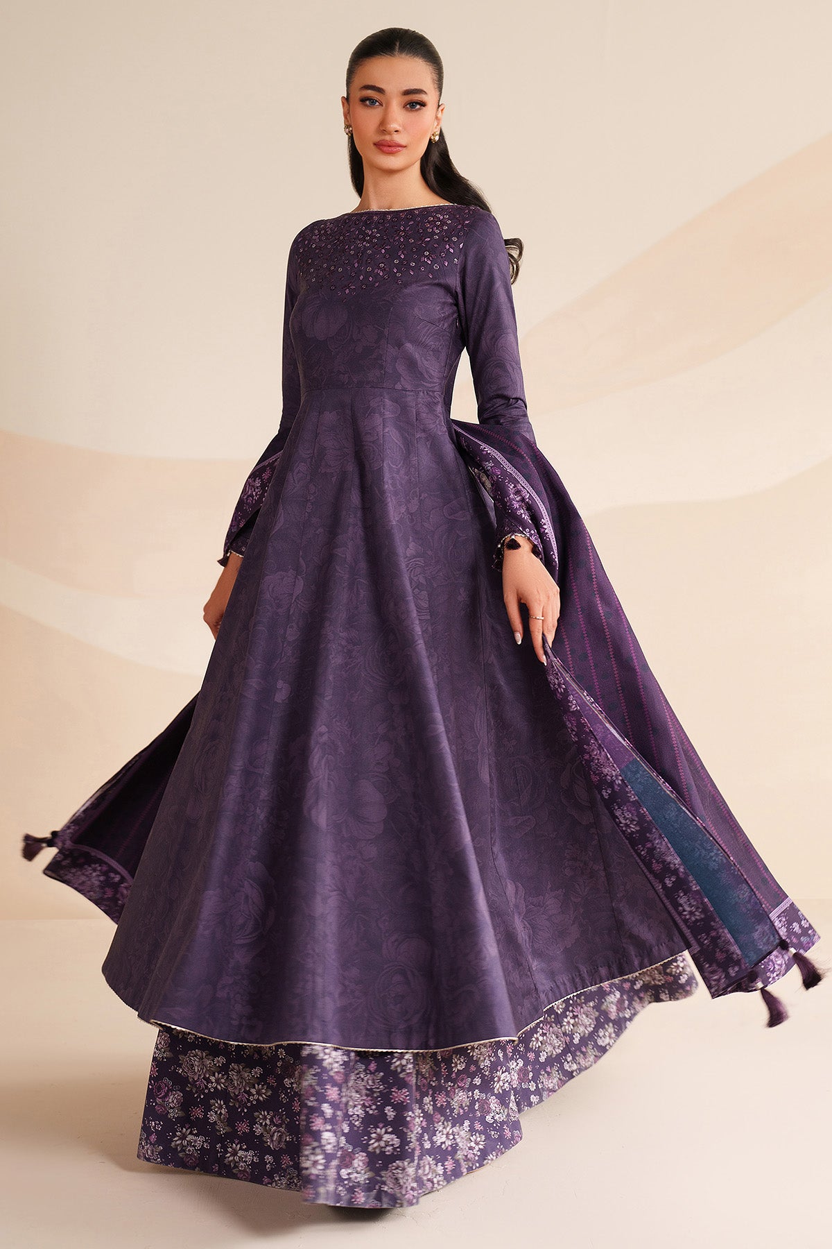 EMBROIDERED PREMIUM VISCOSE UW-0244