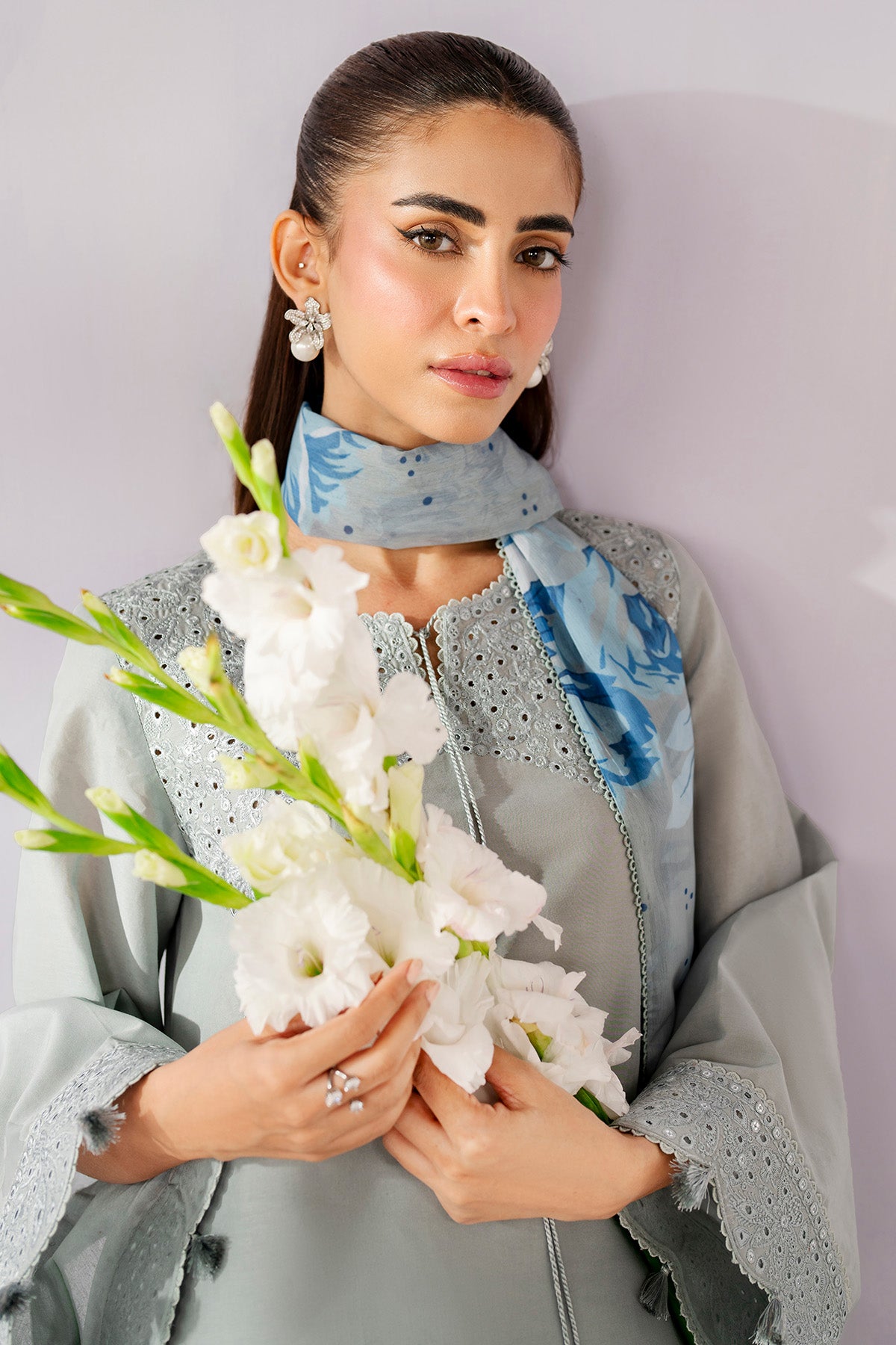 EMBROIDERED LAWN RTW-1295