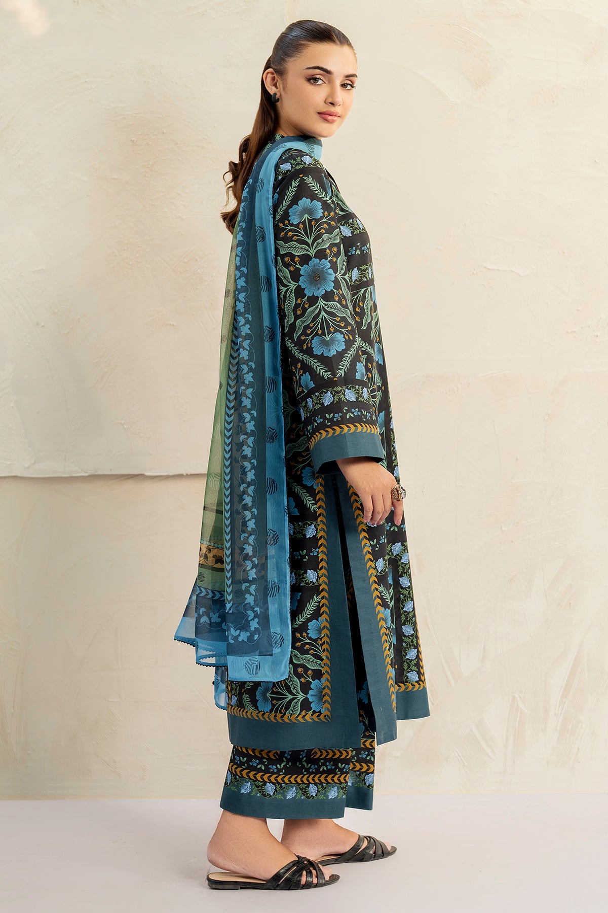 DIGITAL PRINTED LAWN RTW-1208