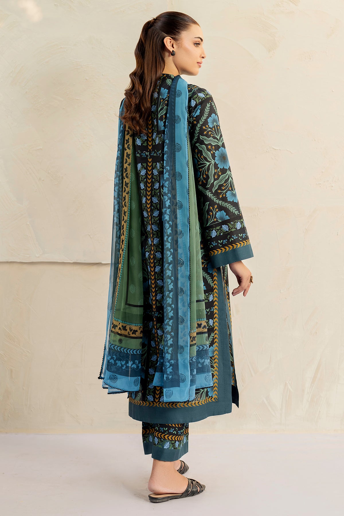DIGITAL PRINTED LAWN RTW-1208
