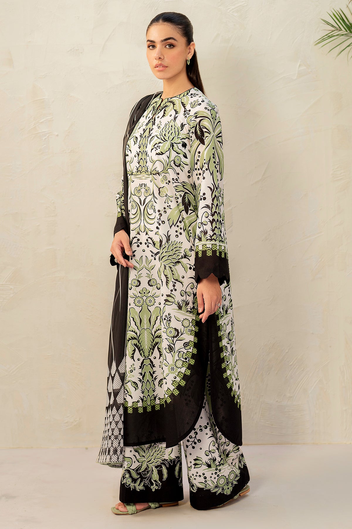 DIGITAL PRINTED LAWN RTW-1209