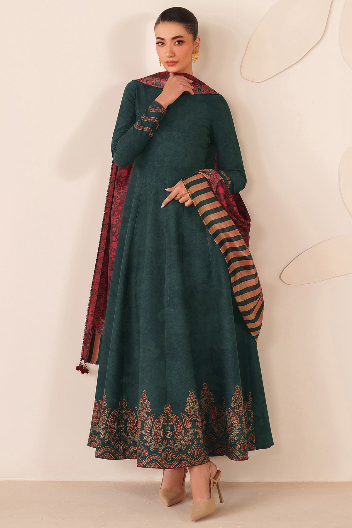 EMBROIDERED PREMIUM VISCOSE RTW-1273