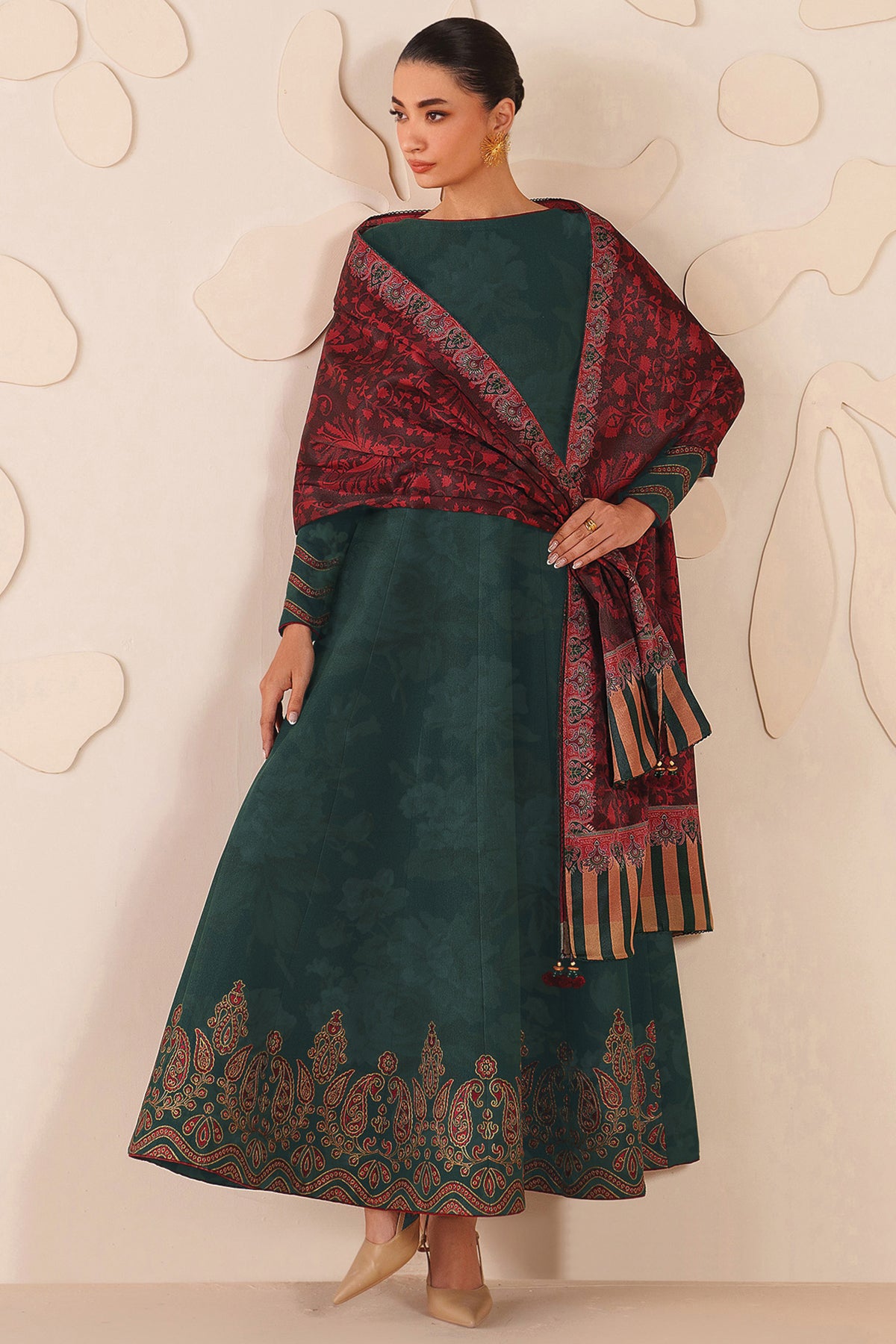 EMBROIDERED PREMIUM VISCOSE RTW-1273