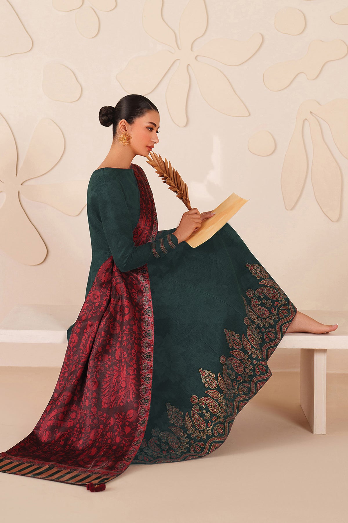 EMBROIDERED PREMIUM VISCOSE RTW-1273