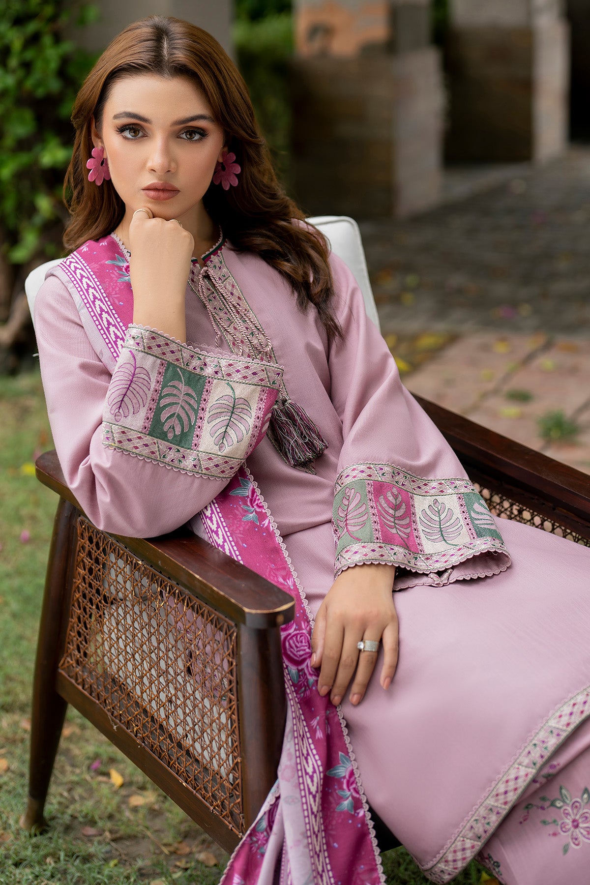 EMBROIDERED KHADDAR UW-0055