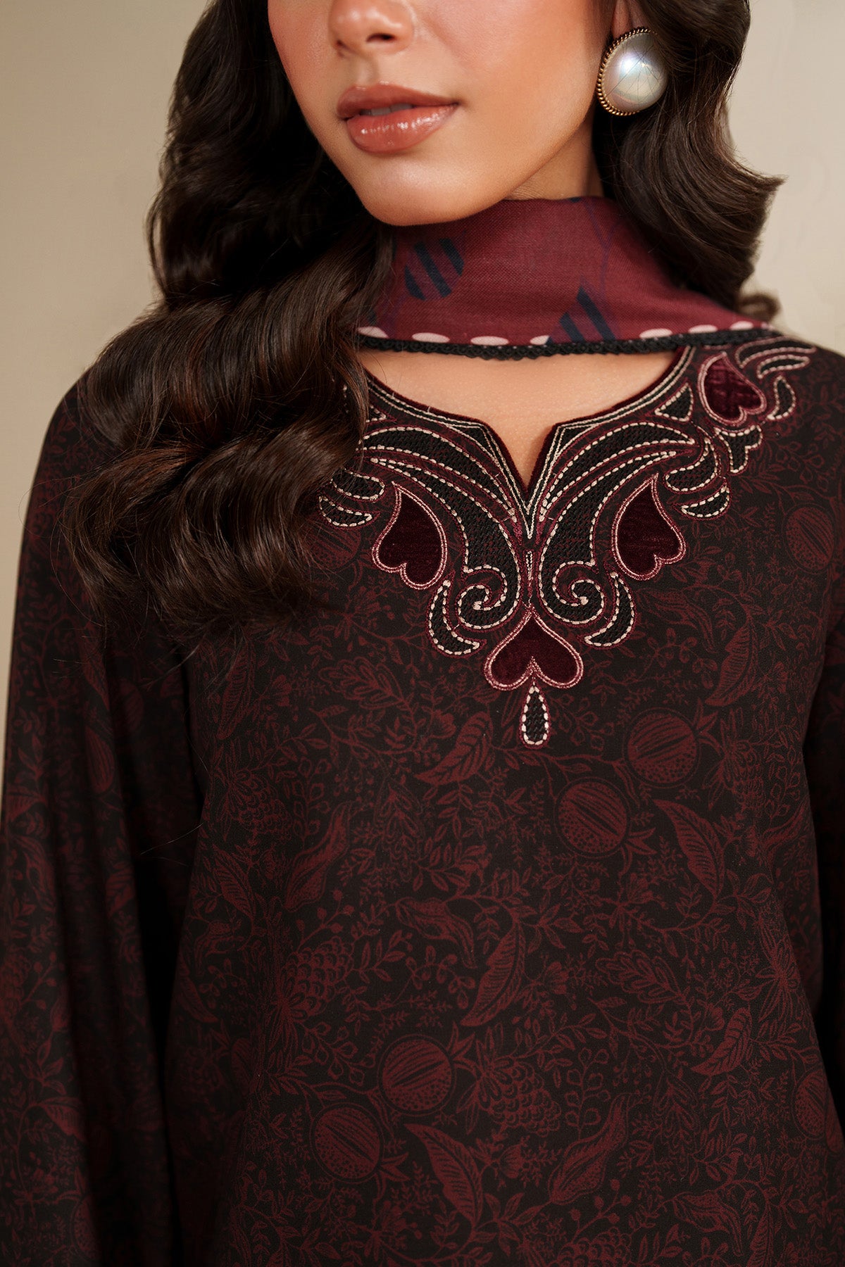 EMBROIDERED VISCOSE RTW-1274