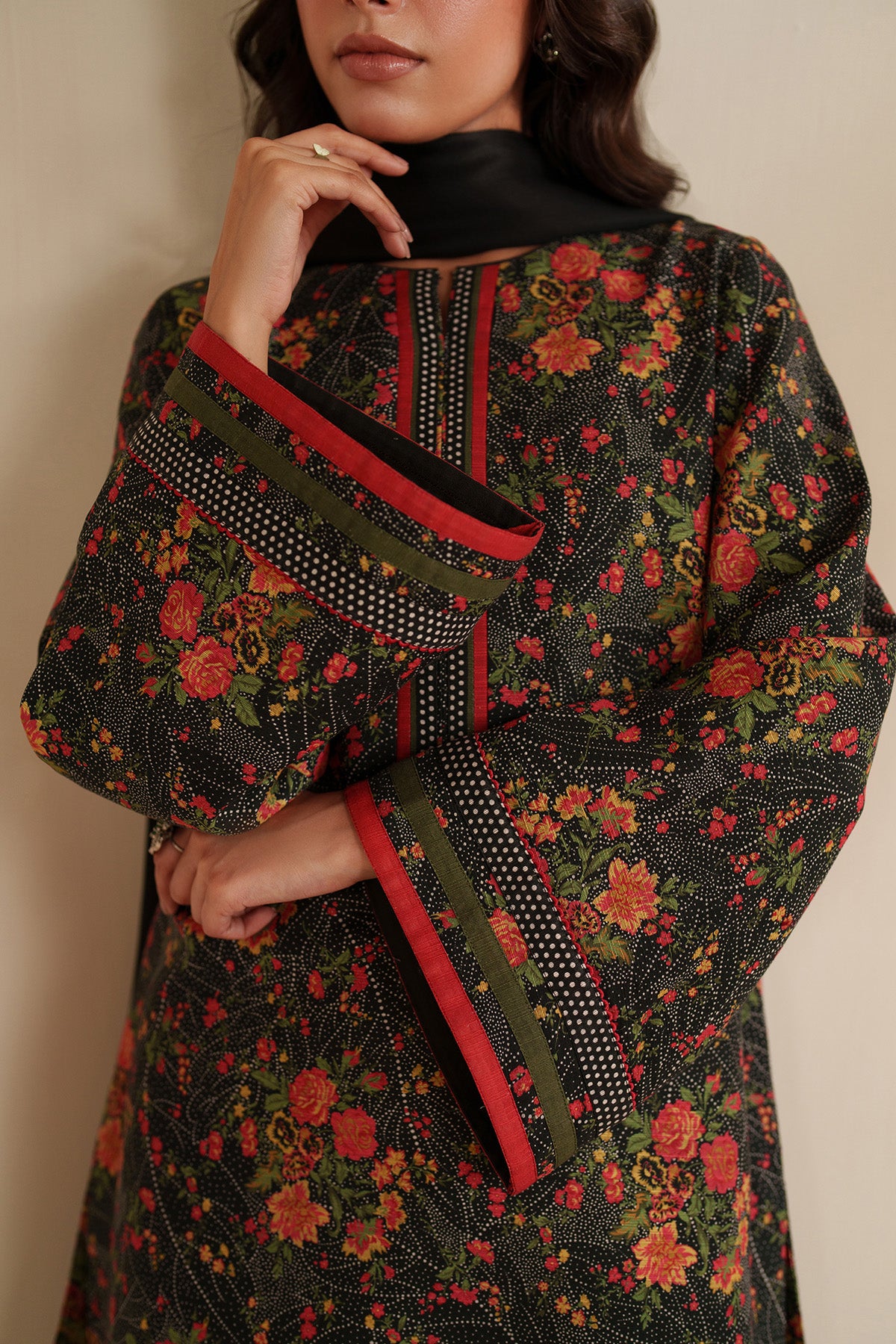 Embroidered Khaddar RTW-1272