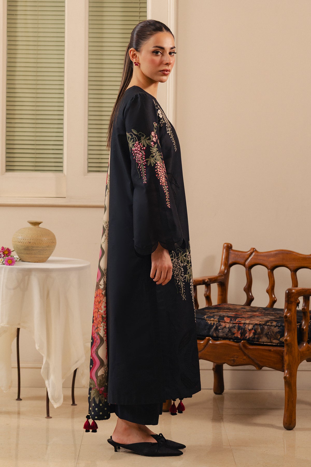 EMBROIDERED PREMIUM VISCOSE UW-0250