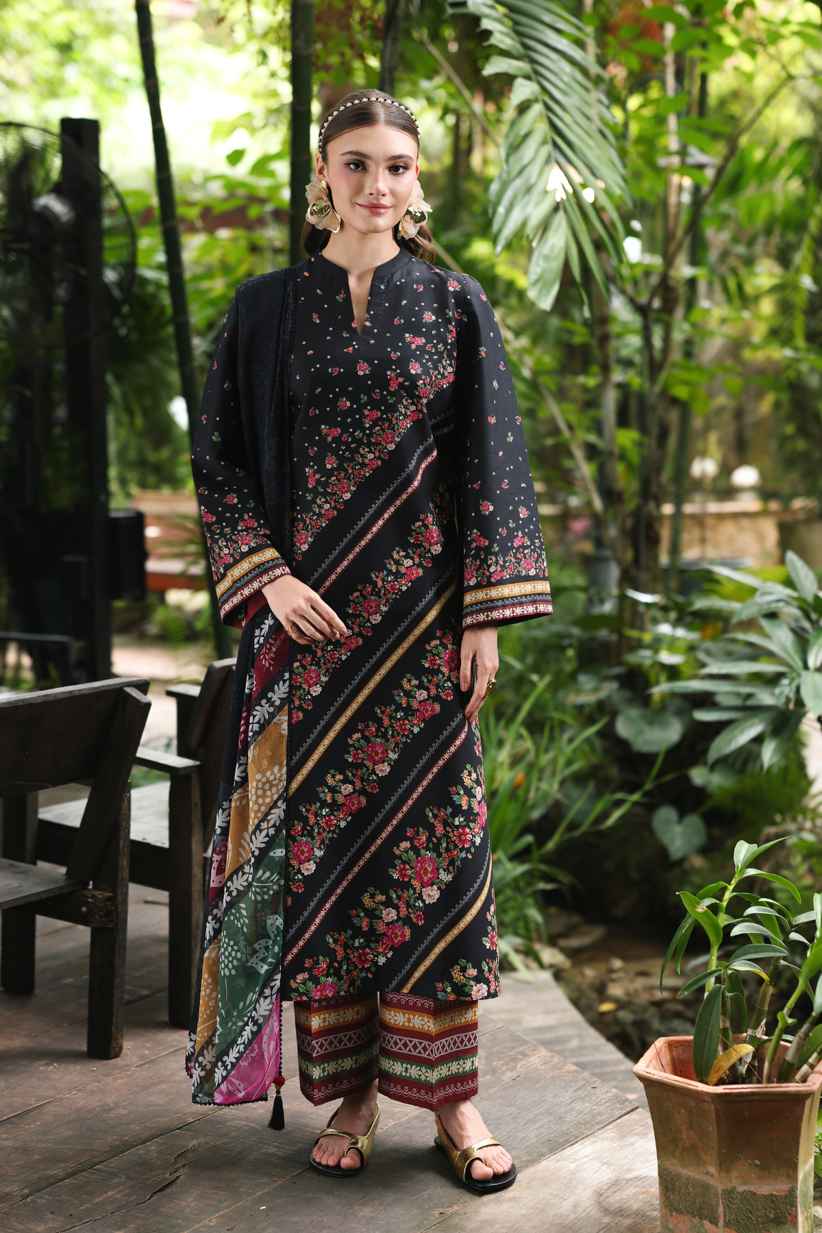 DIGITAL PRINTED LAWN USE-9401