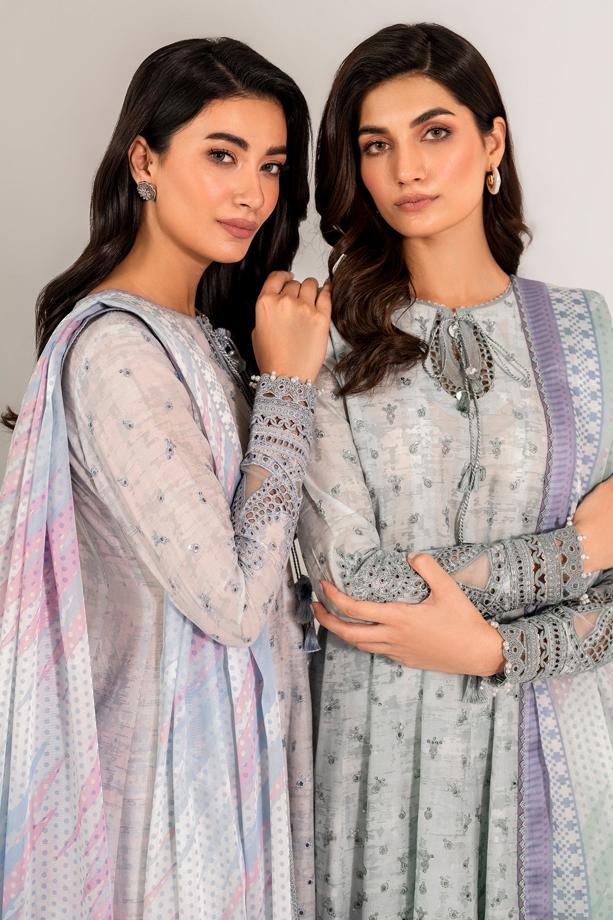 EMBROIDERED LAWN RTW-1187