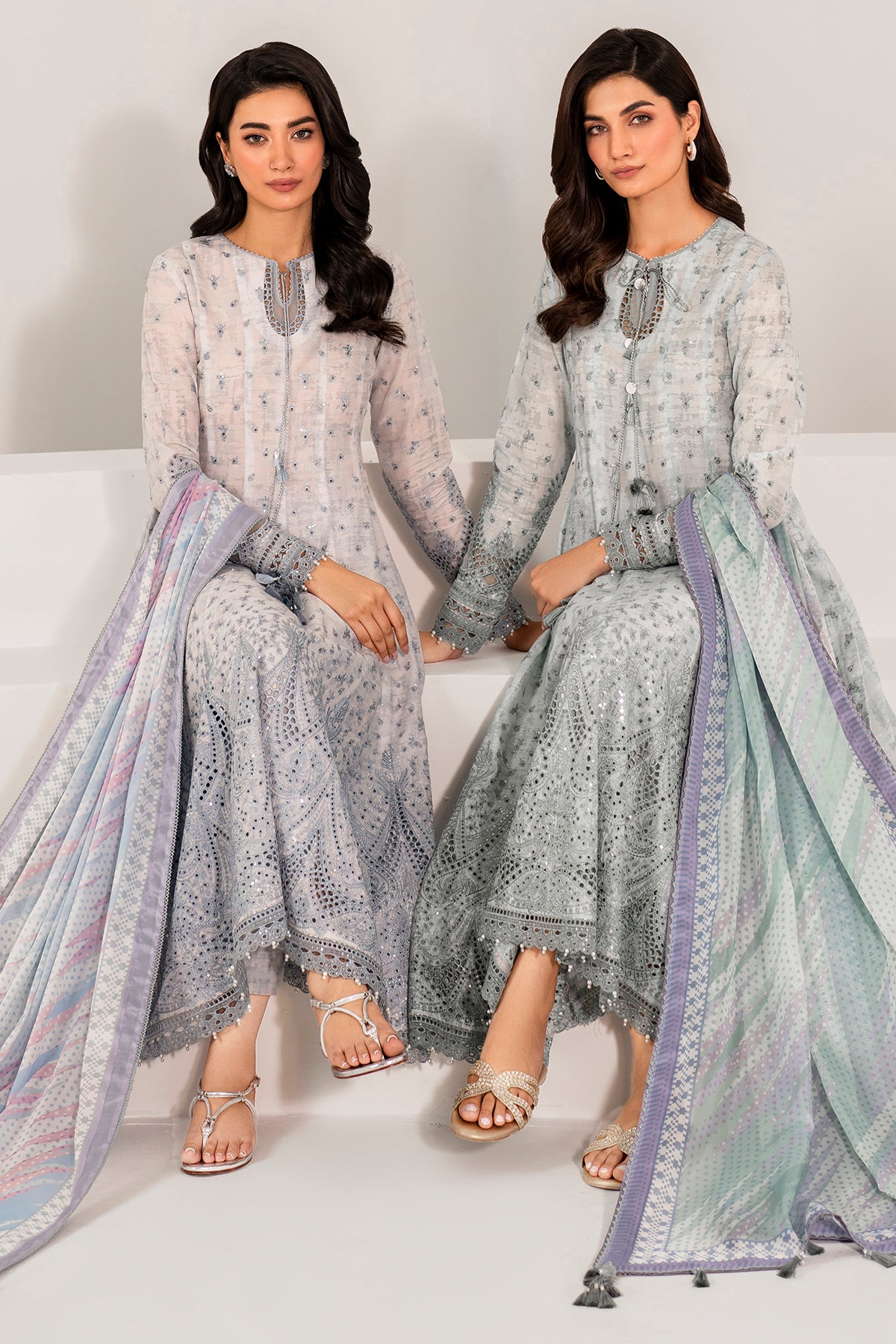 EMBROIDERED LAWN RTW-1187