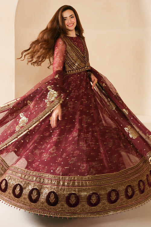 Embroidered Velvet Formal VVF D-8 main image 0