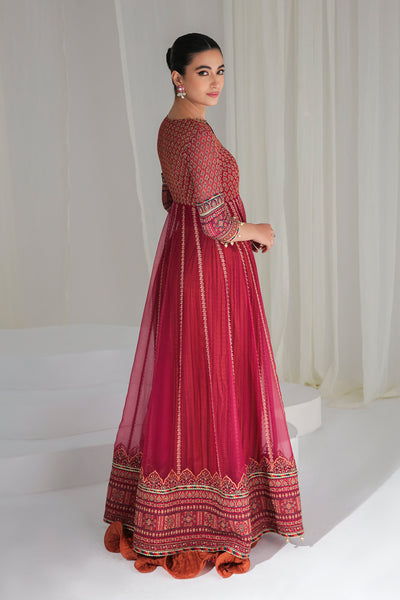 EMBROIDERED CHIFFON UC-3003