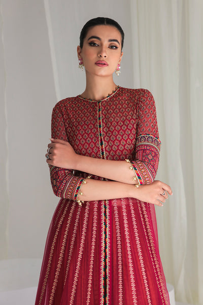 EMBROIDERED CHIFFON UC-3003
