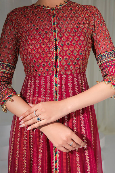 EMBROIDERED CHIFFON UC-3003