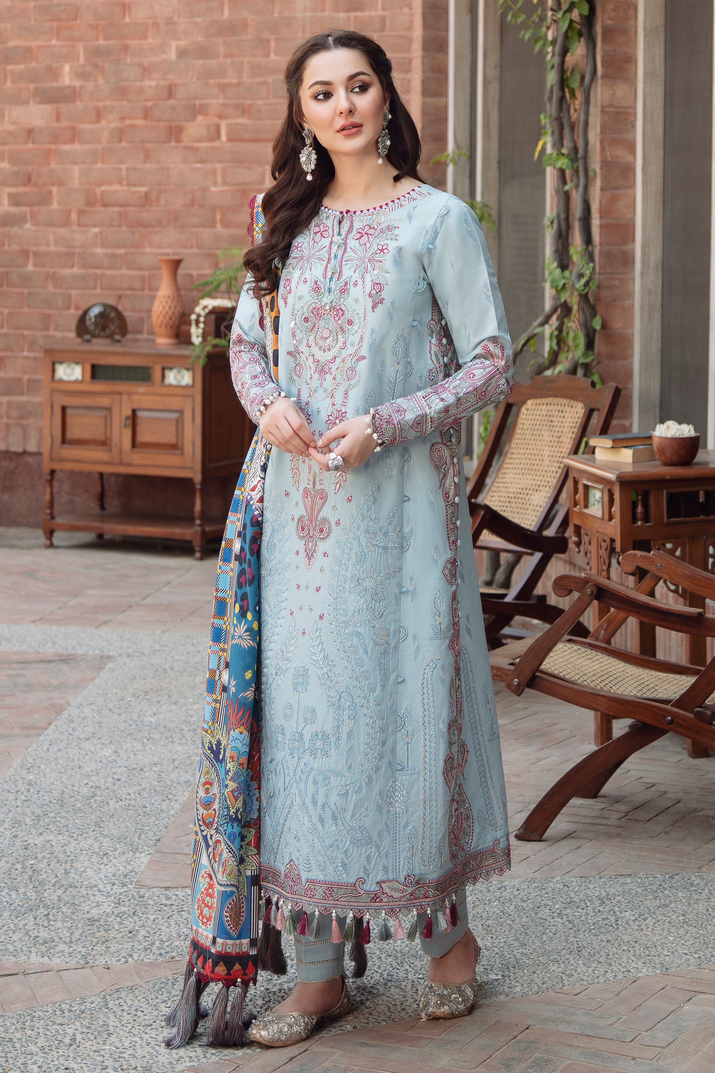 SABRANG | Eid Festive Lawn SS'22 | Jazmin